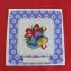 Bells with Red Ribbon card - flat