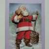 Santa with Teddy card