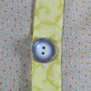 Daffodils cushion covver button closure