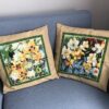 Daffodil and Lily cushion covers