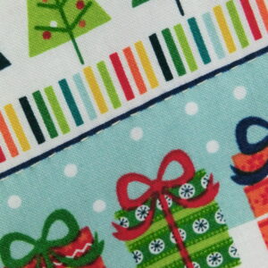 Closeup of front of stocking