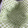 Green squares bowl cover