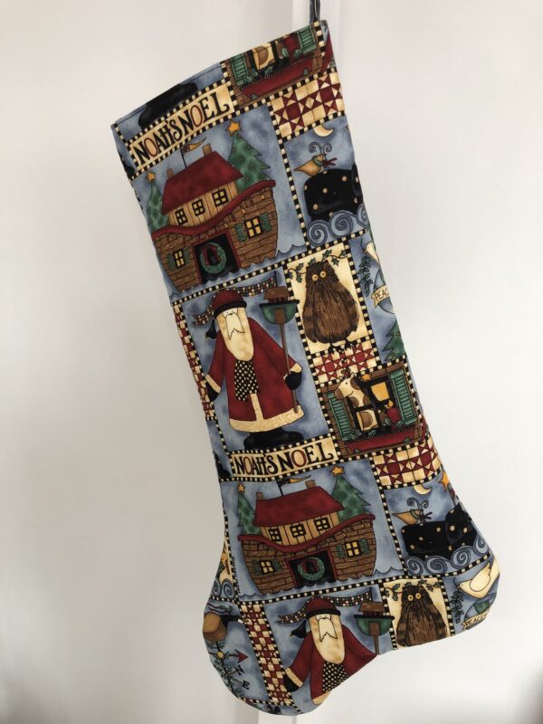front of Noah stocking