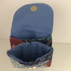 inside tapestry purse