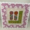 birthday flowers card