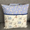 Dumbo and friends reading cushion with quilted front pocket