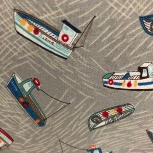 Closeup of boats from the notebook