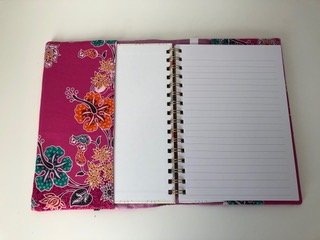 notebook inside front flap