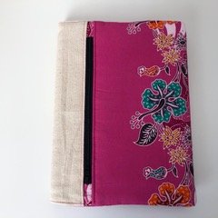 Front of notebook with zip pocket